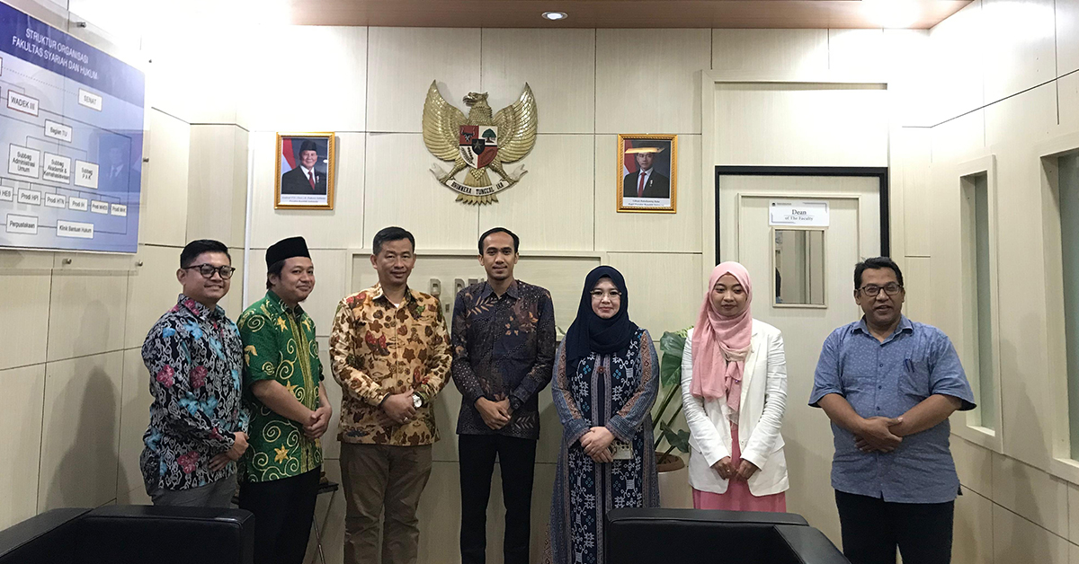 Kunjungan FSH Universitas Syekh Nawawi Banten ke FSH UIN Jakarta